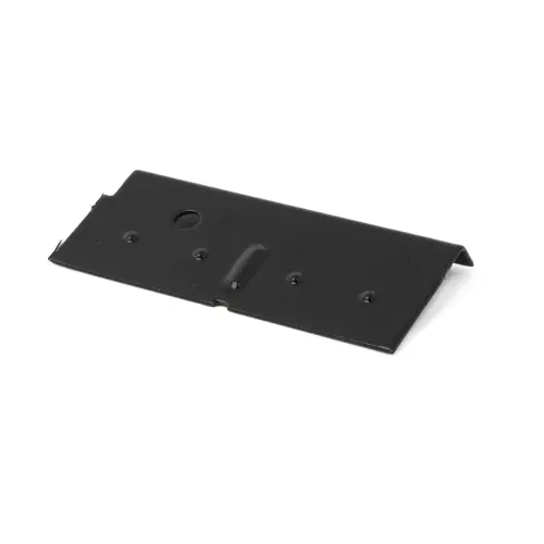 Aluminium daktrim zwart standaard koppelstuk 45mm Merkproduct