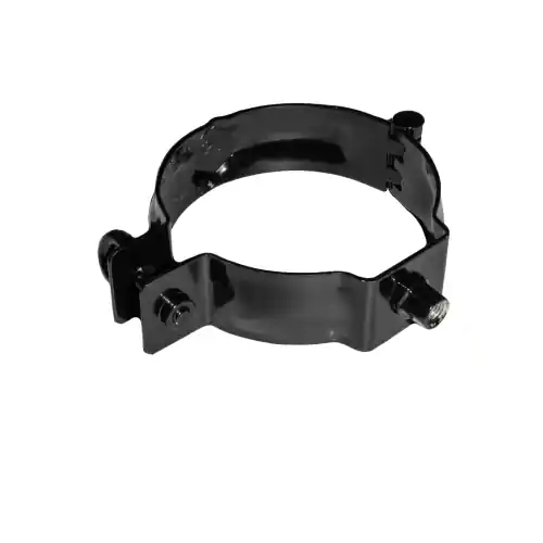 RedFox HWA-standaard pijpbeugel 90mm - RAL 9005 Rechtstreeks Van De Fabrikant
