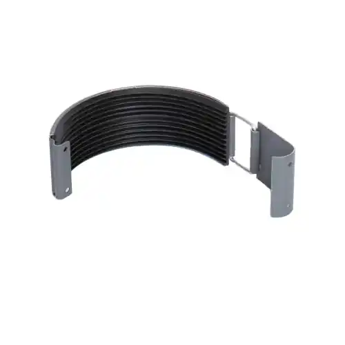 Op = Op Redfox dakgoot verbindingstuk met rubber 125mm - RAL 7024