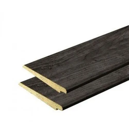 Overkappingswand zwart vuren zweeds rabat 500 cm Must-Have