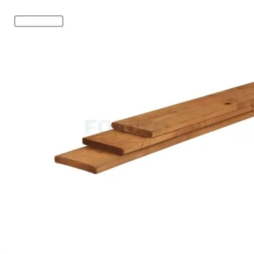 Schuttingplank vuren bruin geïmpregneerd 1,8x14,5x210 cm Weekendaanbieding