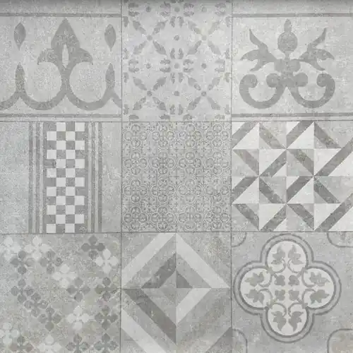 Ceramiton Titan 60x60x4 cm Mosaïc Silver Koopje