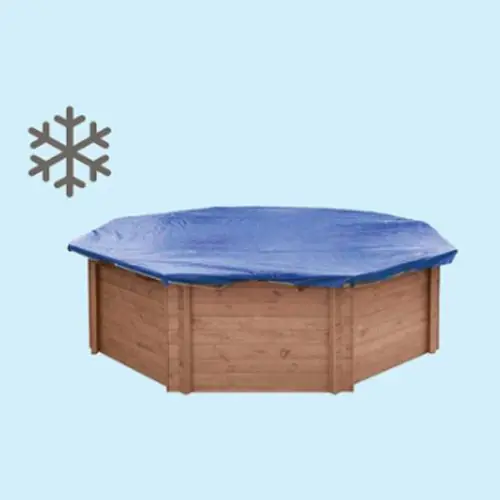Gratis Retour Luxe houten zwembad afdekhoes Santa Cruz
