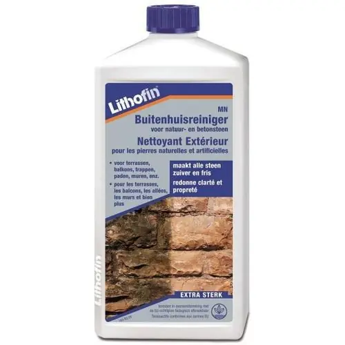 Lithofin MN Buitenhuisreiniger 1 Liter Laatste Versie