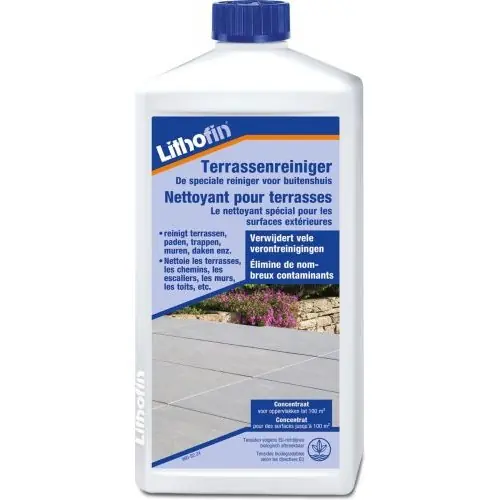 Lithofin Terrassenreiniger 1 liter Gratis Retour