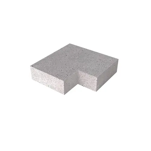 Schellevis Oudhollands Trap buitenhoek 60x60x15 cm Grijs Snelle Levering