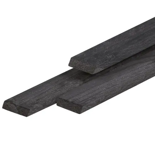 Rhombus regel douglas 2,0x6,5x360 cm zwart gepoten Flitsaanbieding
