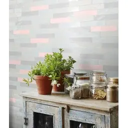 Wandtegel Gazzini Harmony Smoke Handvorm Grijs Glans 7,5x30 Laatste Versie