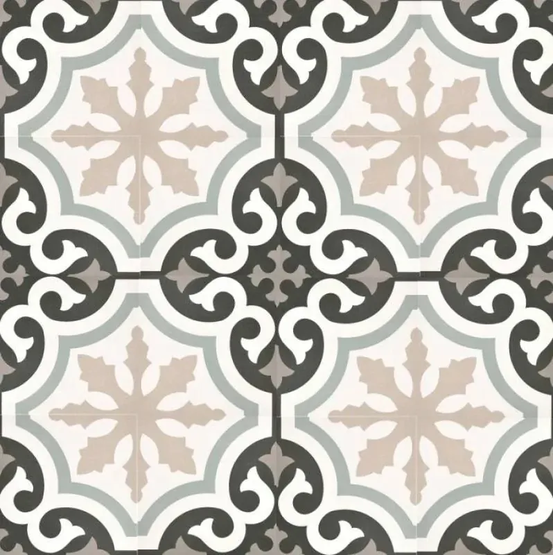 Lage Kosten Vloertegel/Wandtegel Seren Urban Vintage Decor Carlin Grijs Portugees 20x20