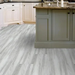 Exclusieve Aanbieding Vloertegel/Wandtegel Cifre Ceramica Prego Grey Grijs Houtlook 23,3x120