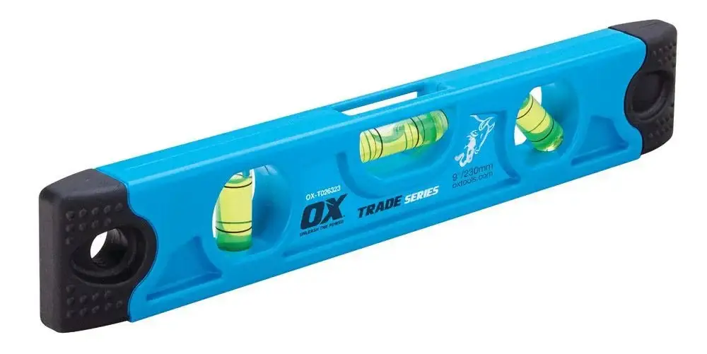 OX Trade Torpedo Kunststof Waterpas 230mm Favoriet