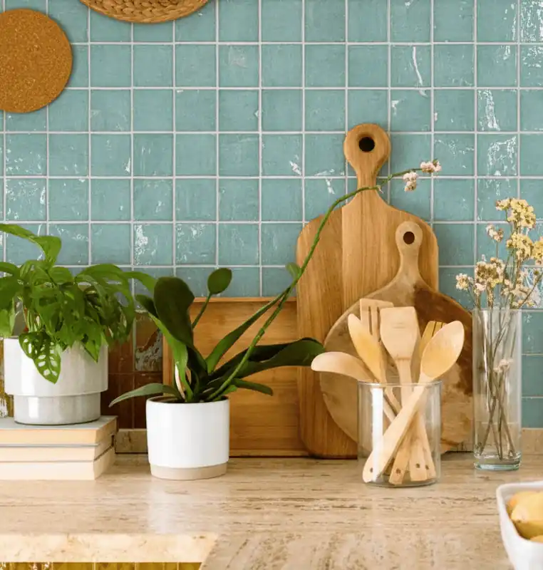 Betrouwbaar Wandtegel Ragno Elements Licht Relieve Mist Groen Glans 10x10