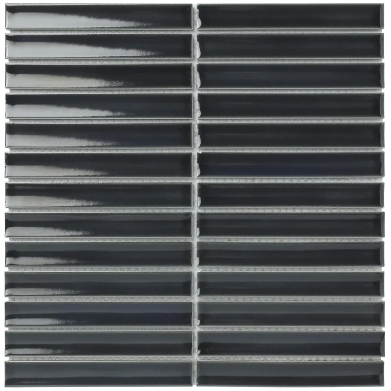 Wand Mozaïek Tegels Kitkat Factory Keramiek Blauw Grijs - Matje 29,6x29,9cm Merkproduct