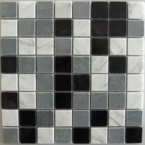 Wand Mozaïek Tegels Factory Marmer Anticato Lichtgrijs - Matje 30x30cm Beperkt Aanbod
