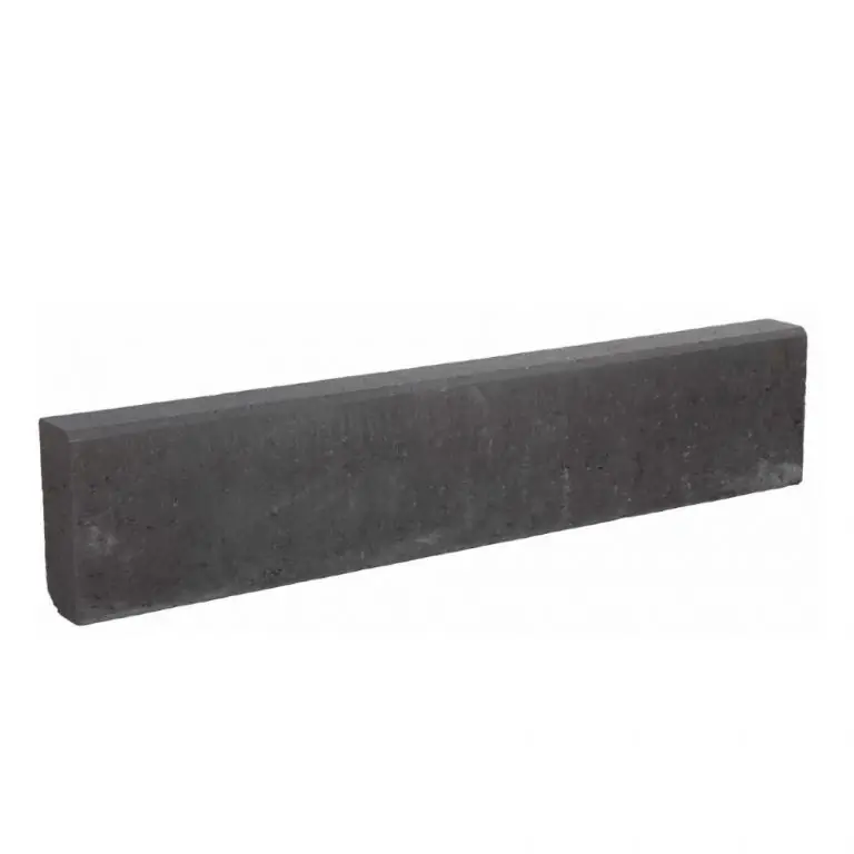 Merkproduct Opsluitband Microfacet Zwart 8x25x100 cm