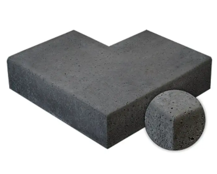 Gratis Retour Schellevis Traptrede hoekstuk 40x20 buiten 90° grijs massief
