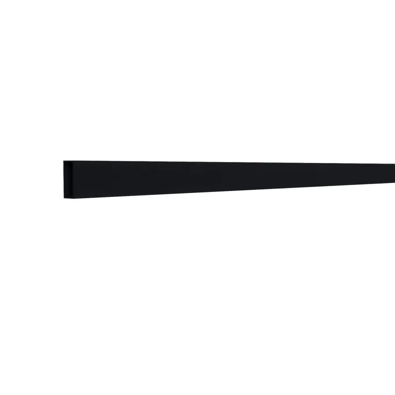 Aluminium sight plank Zwart 9005 20x50x1780mm Direct Beschikbaar