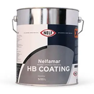 nelf nelfamar hb coating (zwart) 5 ltr Tijdelijk Beschikbaar