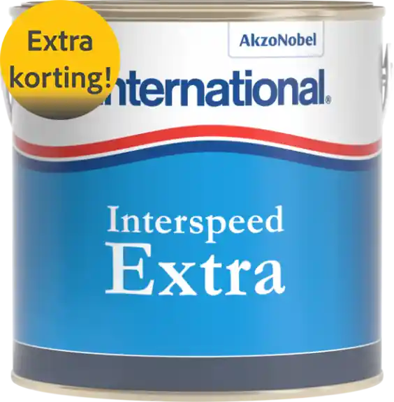Rechtstreeks Van De Fabrikant International Interspeed Extra Antifouling Wit
