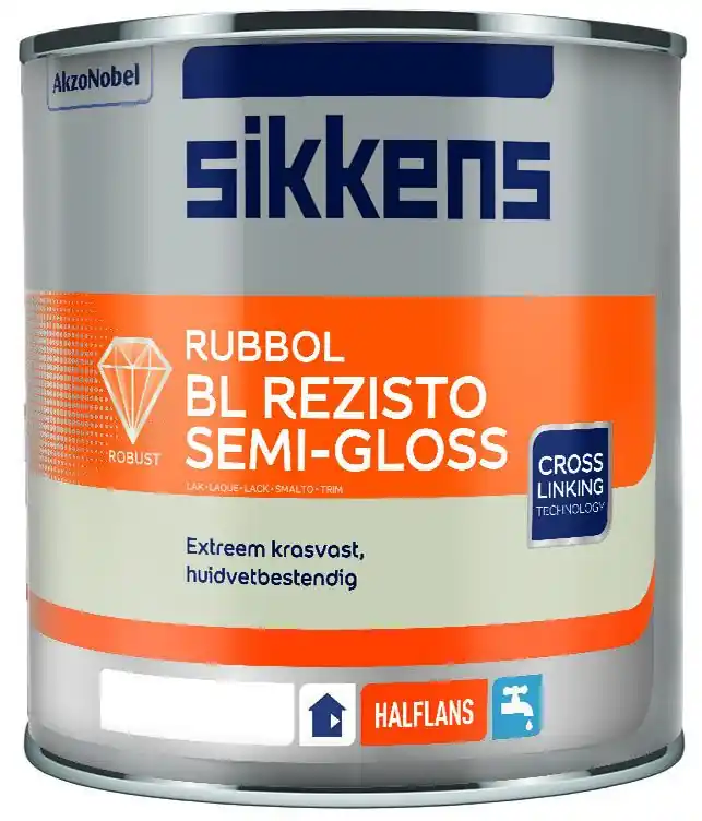 Rechtstreeks Van De Fabrikant Sikkens Rubbol Rezisto Semi Gloss (donkere kleur)1