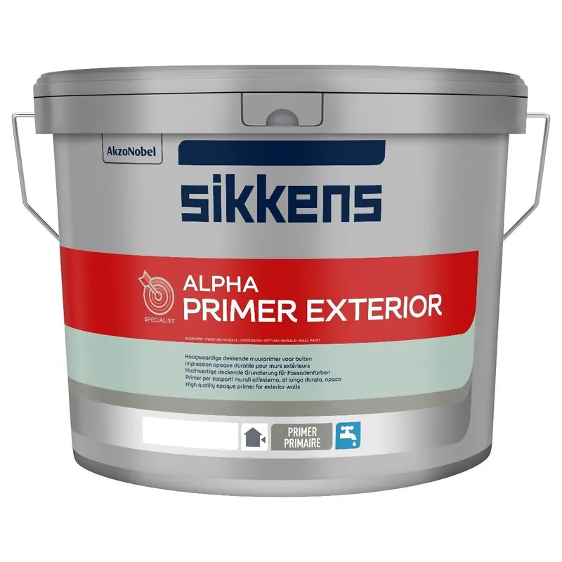Lage Prijs Sikkens Alpha Primer Exterior (lichte kleur) 10 lt