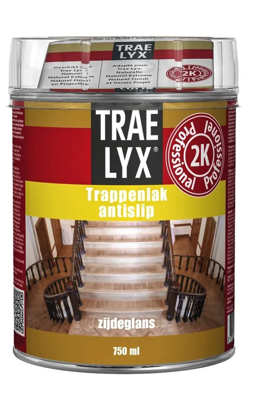 Trae Lyx Trappenlak Antislip Zijdeglans 0,75 liter Superprijs