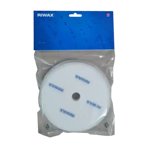 Riwax Polijstpad Wit Ø175mm (medium) blister Op = Op
