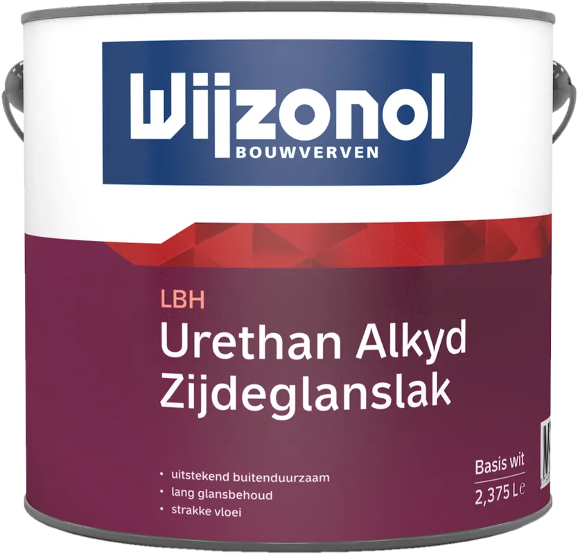 Wijzonol LBH Urethan Alkyd Zijdeglans 2,5 ltr Direct Verzonden