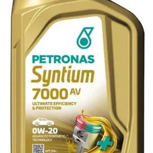 Uitverkoop Petronas Syntium 7000 AV 0w20 olie 1 liter