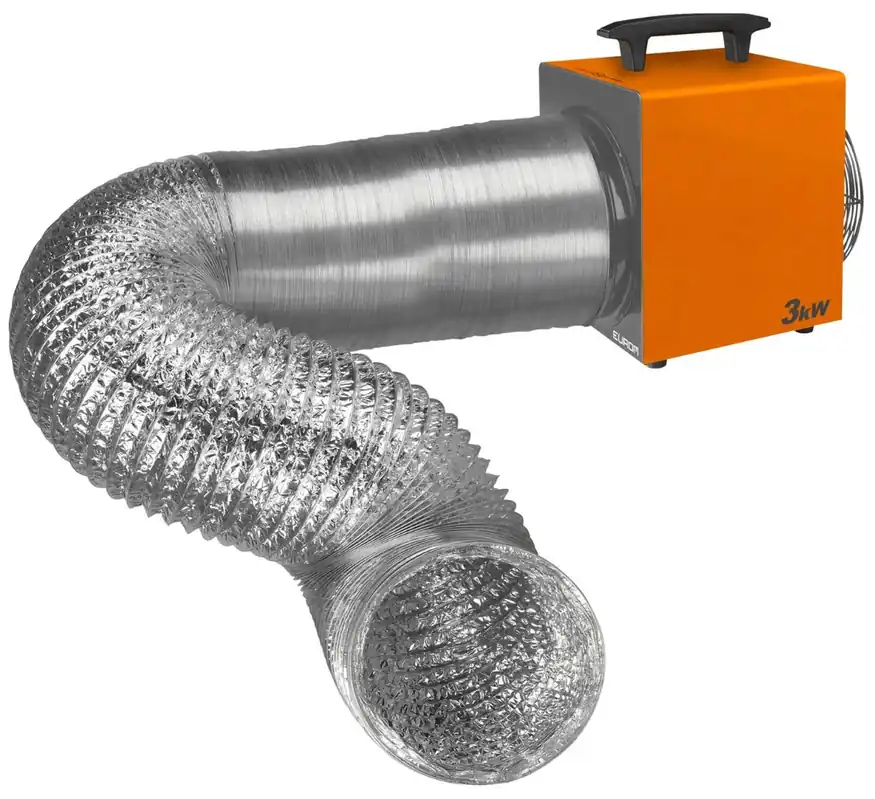Lage Prijs EUROM Heat-Duct Pro 3.3kW Warmte-afvoerslang 5 meter