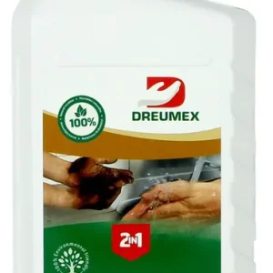 Dreumex Wash & Care Handreiniger met pomp 1 liter Laatste Versie