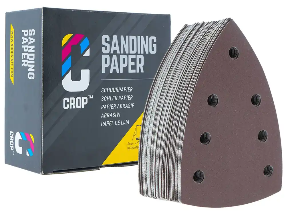 Meest Verkocht CROP Delta Schuurpapier 100x145mm korrel 320 - 50 stuks