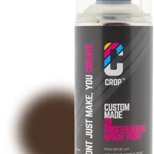 CROP 2K Spuitbus RAL 8014 Sepisbruin 400ml Beperkt Aanbod