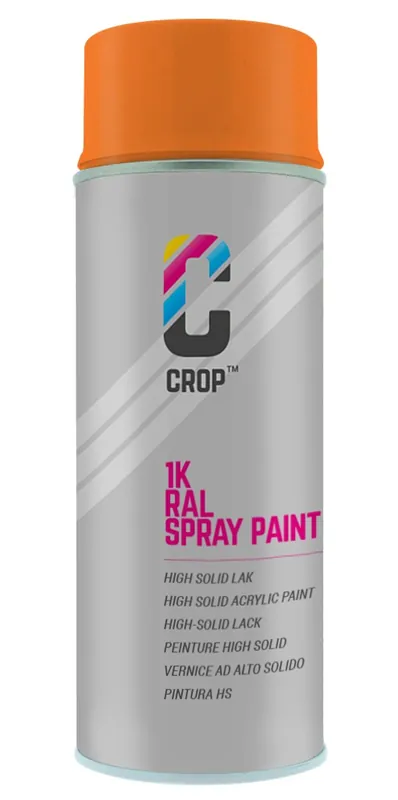 Weekendaanbieding CROP RAL 2003 Zijdeglans Pasteloranje spuitbus 400ml