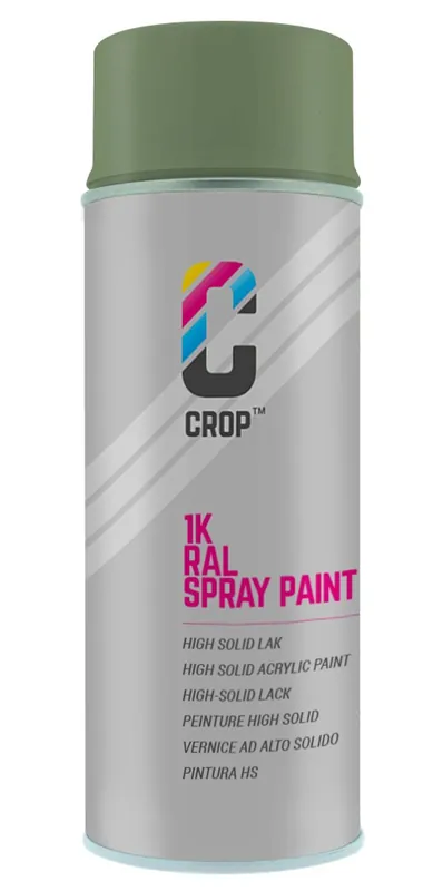 CROP RAL 6011 Zijdeglans Resedagroen spuitbus 400ml Fabrieksprijs