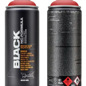 Montana BLACK 3020 Fire Rose spuitbus 400ml Direct Verzonden