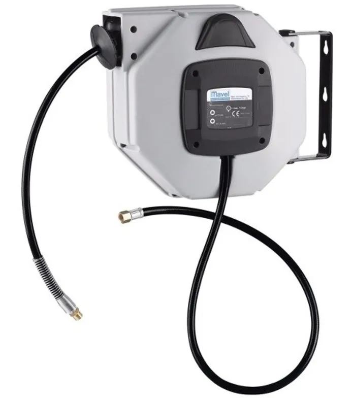 MAVEL Special Air Automatische Luchtslanghaspel 12+2 meter / 8mm / 15bar Voordeelprijs