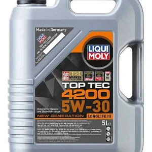 Premium Liqui Moly Top Tec 4200 5w30 New Generation Motorolie 5 liter