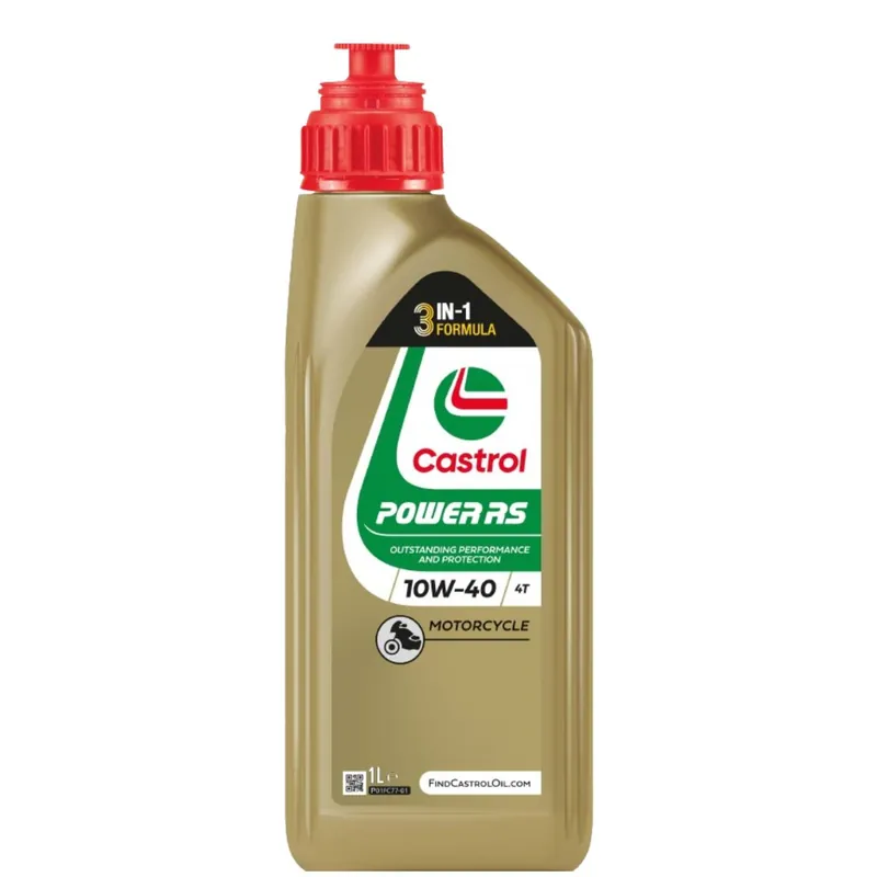 Castrol Power RS 4T 10w40 motorfiets olie 1 liter Favoriet
