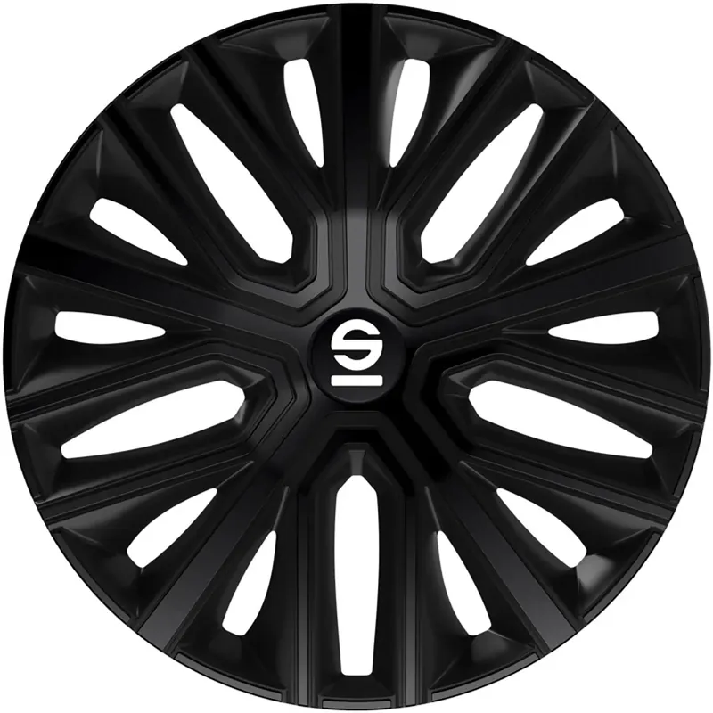 Dagaanbieding Sparco Wieldoppen Modena 15 inch Zwart - 4 stuks