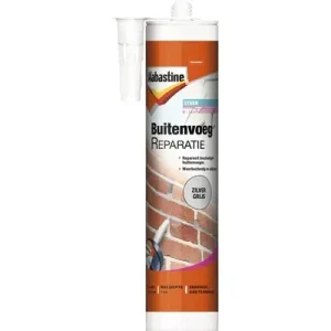 Alabastine Buitenvoeg Reparatie - 310 ml Zilvergrijs Merkproduct