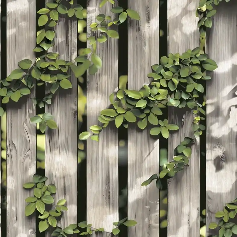 Korting Dutch Illusion - M889-07 - Hout/Klimop Beige/Groen