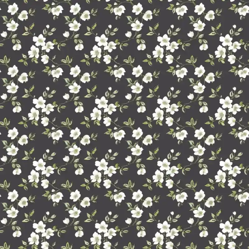 Noordwand Secret Garden Behang met bloemen G78480 Op = Op