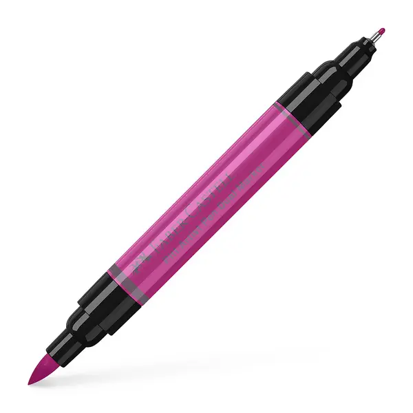 Nieuw Faber Castell Tekenstift Pitt Artist Pen duo marker - 125 purper middel