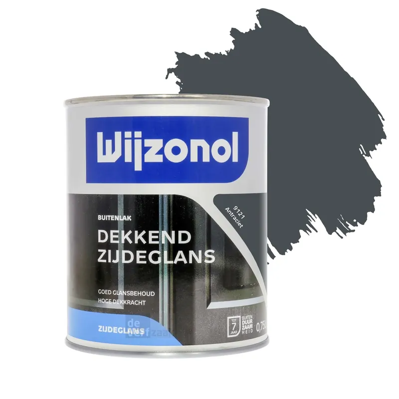 Bestel Nu Wijzonol Dekkend Zijdeglanslak 750 ml 9121 Antraciet