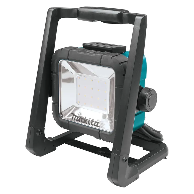 Dagaanbieding Makita DML805 14,4-18V Li-Ion accu LED lamp - werkt op netstroom & accu - 750Lm