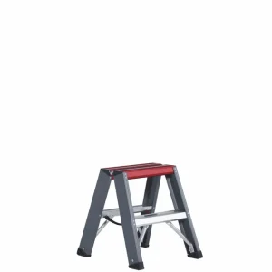 Express Levering Altrex Falco FDO 2 Dubbele trap - Aluminium met coating - 2 x 2 treden - max. werkhoogte 2,5m