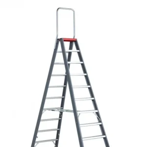 Altrex Falco FDO 10 Dubbele trap - Aluminium met coating - 2 x 10 treden - max. werkhoogte 4,35m Lage Kosten