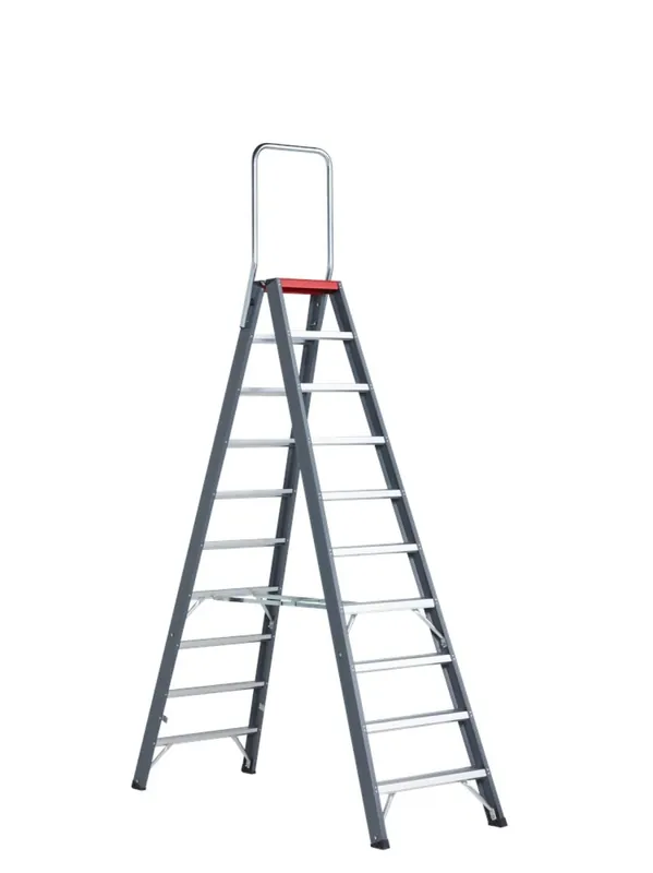 Altrex Falco FDO 10 Dubbele trap - Aluminium met coating - 2 x 10 treden - max. werkhoogte 4,35m Lage Kosten