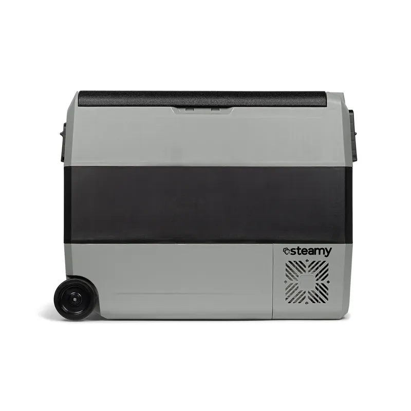 Populair Steamy-E SECT60 Dual Zone Roller Elektrische Compressor Koelbox op wielen - 56L